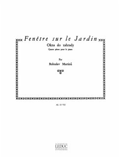 Cover Fenętre sur le jardin 4 pičces pour le piano