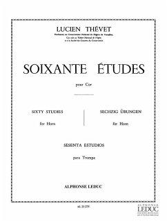 Cover 60 études pour cor (dt/en/fr/sp)