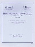 DUPIN F./JORAND 7 MOMENTS MUSICAUX VOL.1:PETITE MARCHE ET BOUBOULA PERCUSSION ET PNO