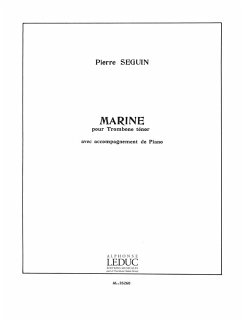 Cover Marine pour trombone tenor avec accompagnement de piano