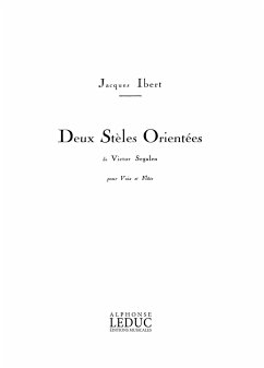 Cover 2 stčles orientées pour voix et flűte