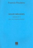 12 mélodies vol.2 pour voix moyennes et piano