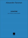 Sonatine pour flute ou violon et piano