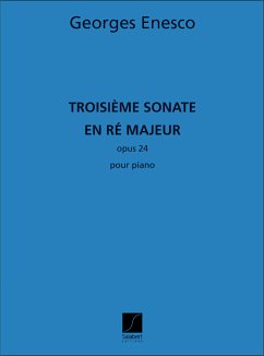 Sonate no.3 op.24 en re majeur pour piano