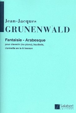Cover Fantaisie-arabesque pour hautbois, clarinette en la, basson et clavecin (piano) parties