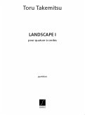 Lanscape no.1 for string quartet score