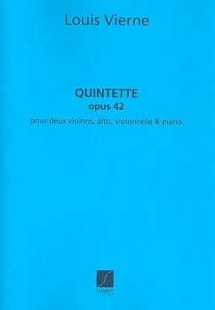 Quintette pour piano, 2 violons, alto et violoncelle op.42 parties