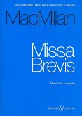 Missa brevis for mixed chorus a cappella score