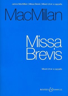 Missa brevis for mixed chorus a cappella score