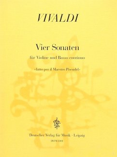 Cover 4 Sonaten für Violine und Bc