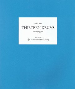 Cover 13 drums op.66 for percussion solo