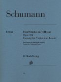 Fünf Stücke im Volkston op. 102, für Violoncello und Klavier Fünf Stücke im Volkston op. 102, für Violoncello und Klavier