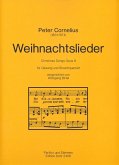 Weihnachtslieder op.8 für Streichquartett Partitur und Stimmen