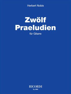 Cover 12 Präludien für Gitarre