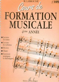 Cover COURS DE FORMATION MUSICALE VOL.4