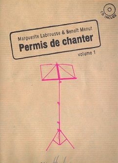 Cover Permis de chanter vol.1 (+CD) pour chant et piano