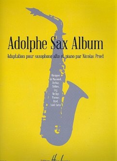 Cover Adolphe Sax Album pour saxophone alto et piano