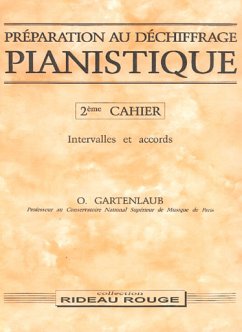 Odette Gartenlaub, Préparation Au Déchiffrage Pianistique - 2 Klavier Buch