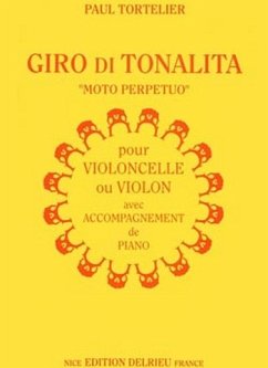 Cover Giro di tonalita pour violoncelle et piano