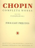 4 easy Preludes op.28 for piano 4 easy Preludes op.28 for piano