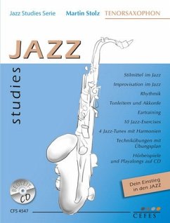 Cover Jazz Studies (+CD): für Tenorsaxophon