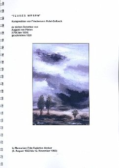 Cover Teures Wesen (+CD) für Soli, gem Chor und Instrumente Klavierauszug