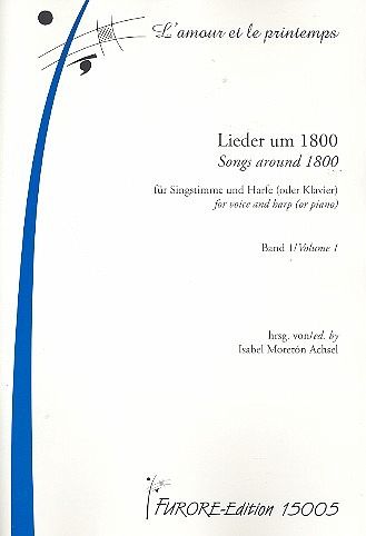 L'amour et le printemps für Gesang und Harfe (Klavier) Partitur L'amour et le printemps für Gesang und Harfe (Klavier) Partitur