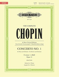 Piano Concerto No. 1 in E Minor Op. 11 (Edition for 2 Pianos)