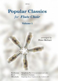 Cover Popular Classics vol 1 for flute choir score and parts