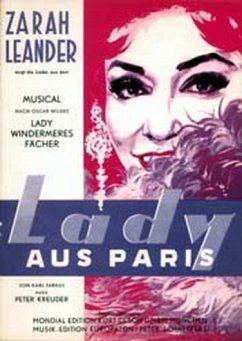 Lady aus Paris 6 Lieder aus dem Musical für Gesang und Klavier Kopie