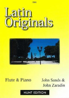 Cover John Sands and John Zaradin Latin Originals flute & piano
