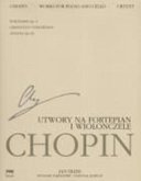 National Edition vol.23 A 16 Works for piano and cello National Edition vol.23 A 16 Works for piano and cello