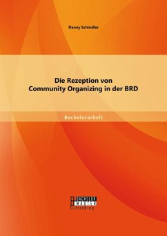 Cover Die Rezeption von Community Organizing in der BRD (eBook, PDF)