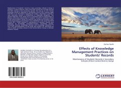 Effects of Knowledge Management Practices on Students' Records - Nyariki, Zachary