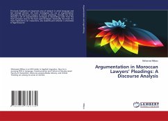Argumentation in Moroccan Lawyers¿ Pleadings: A Discourse Analysis