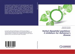 Herbal dipeptidyl peptidase-4 inhibitors for Alzheimer's disease