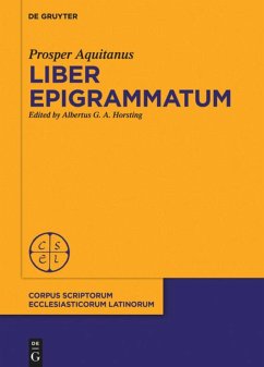 Liber epigrammatum - Prosper Aquitanus