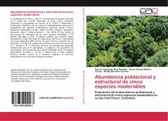 Abundancia poblacional y estructural de cinco especies maderables