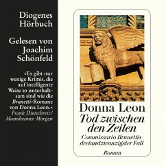Tod zwischen den Zeilen / Commissario Brunetti Bd.23 (MP3-Download) - Leon, Donna
