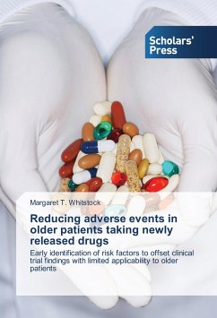 Reducing adverse events in older patients taking newly released drugs - Whitstock, Margaret T.