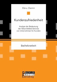 Kundenzufriedenheit: Analyse der Bedeutung der Value-Added Services von Unternehmen für Kunden - Demir, Ebru