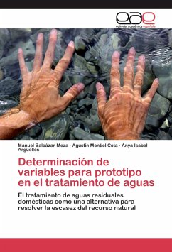 Determinación de variables para prototipo en el tratamiento de aguas