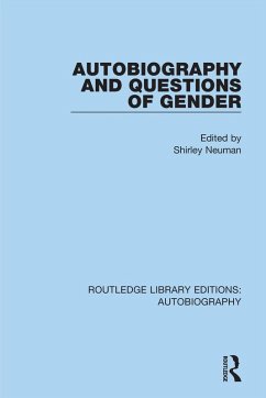 Cover Autobiography and Questions of Gender (eBook, PDF)