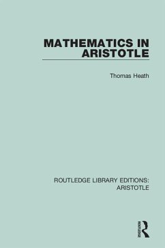 Cover Mathematics in Aristotle (eBook, ePUB)
