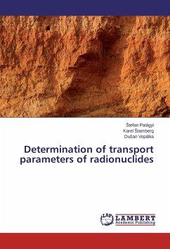 Determination of transport parameters of radionuclides