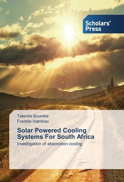 Solar Powered Cooling Systems For South Africa - Bvumbe, Tatenda;Inambao, Freddie