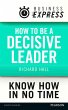Business Express: How to be a decisive... - Bild 1