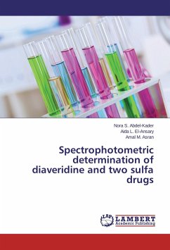 Spectrophotometric determination of diaveridine and two sulfa drugs
