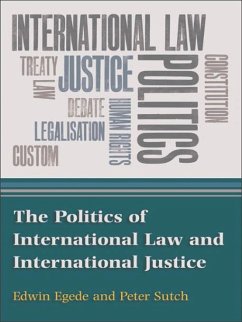 Cover Politics of International Law and International Justice (eBook, PDF)