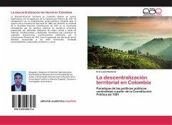 La descentralización territorial en Colombia